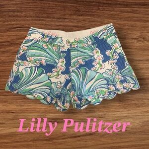 Lilly Pulitzer Buttercup short Size 0 NWOT